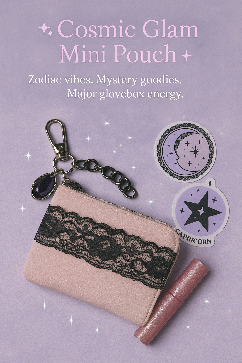 Cosmic Glam Mini Pouch