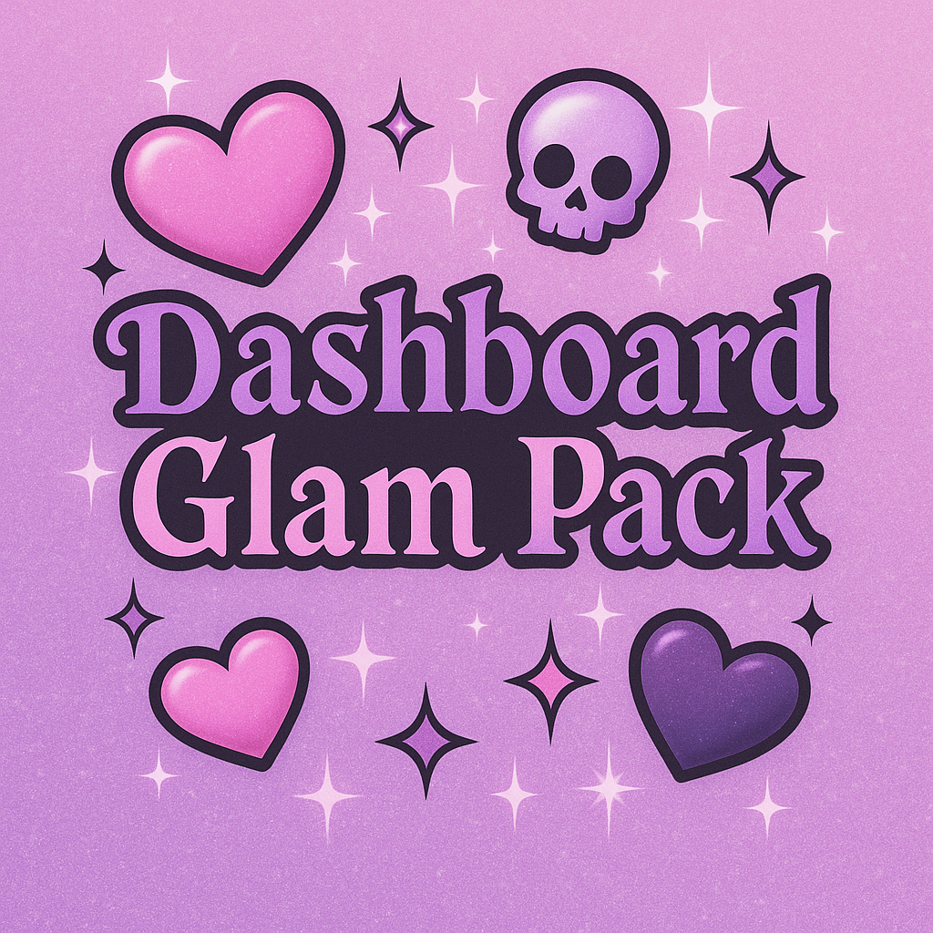 Dashboard Glam Pack